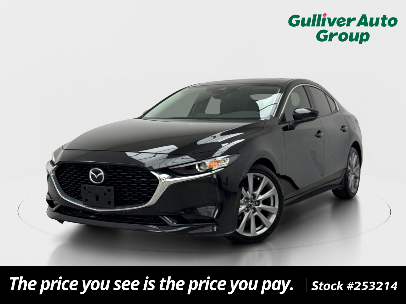 Jet Black Mica 2021 Mazda MAZDA3 Sedan Front-Wheel Drive 6-Speed Automatic