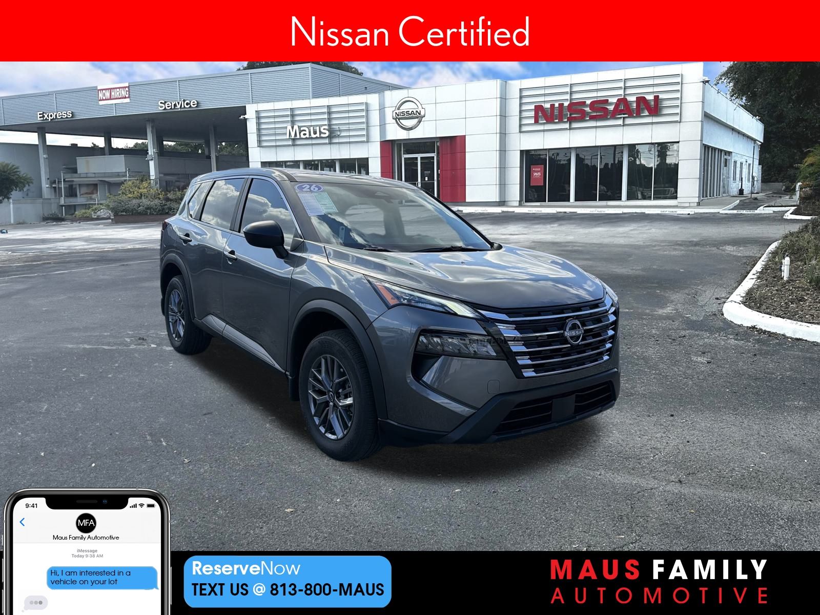 2026 Nissan Rogue S FWD