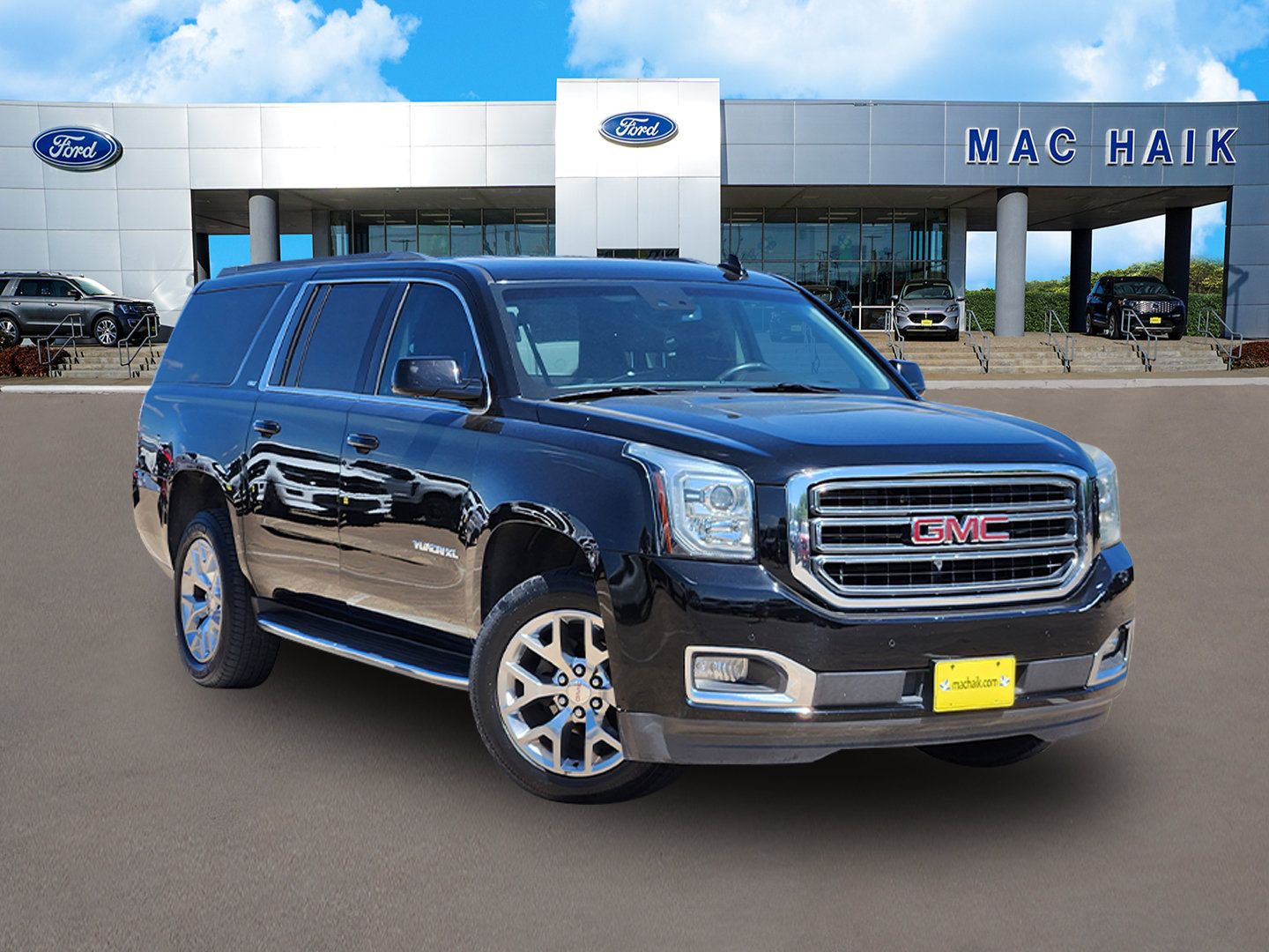 Onyx Black 2018 GMC Yukon XL SUV / Crossover Four-Wheel Drive 6-Speed Automatic Overdrive