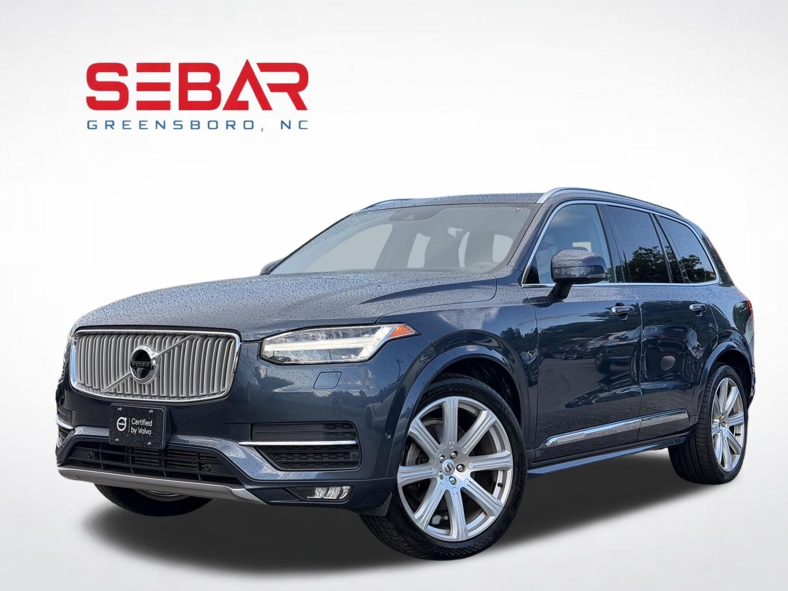Denim Blue Metallic 2019 Volvo XC90 SUV / Crossover All-Wheel Drive Automatic