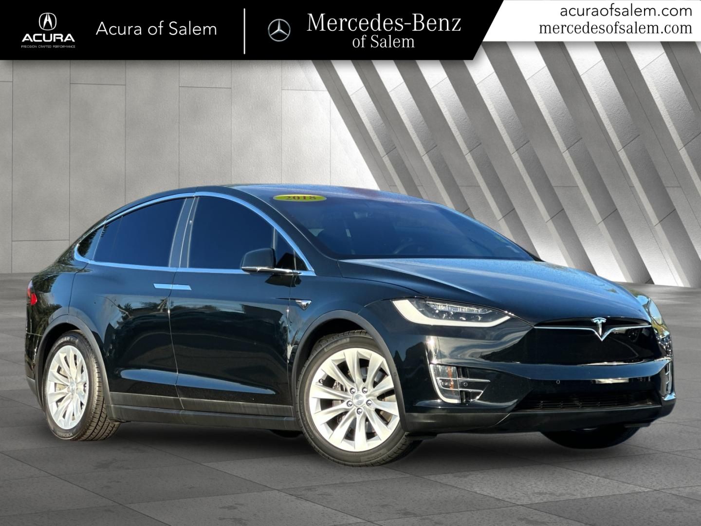 used 2018 Tesla Model X car, priced at $22,998