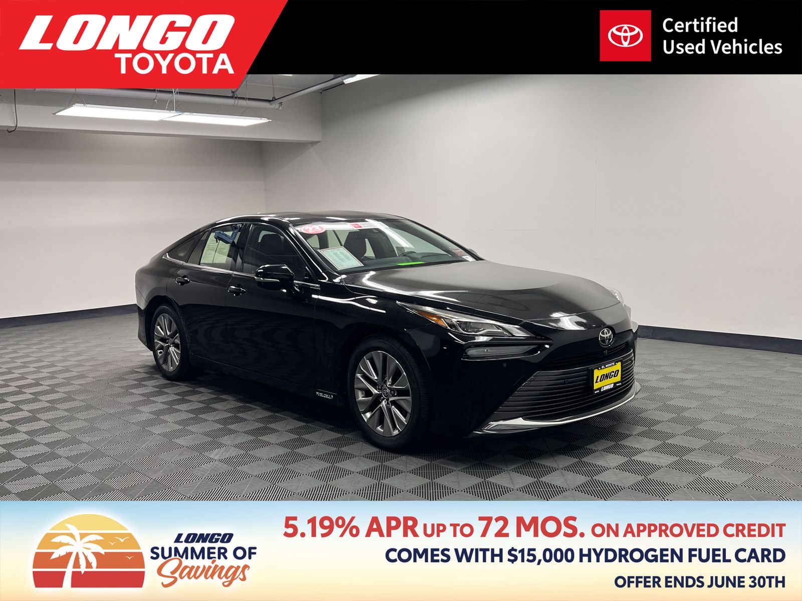 used 2023 Toyota Mirai car, priced at $13,688