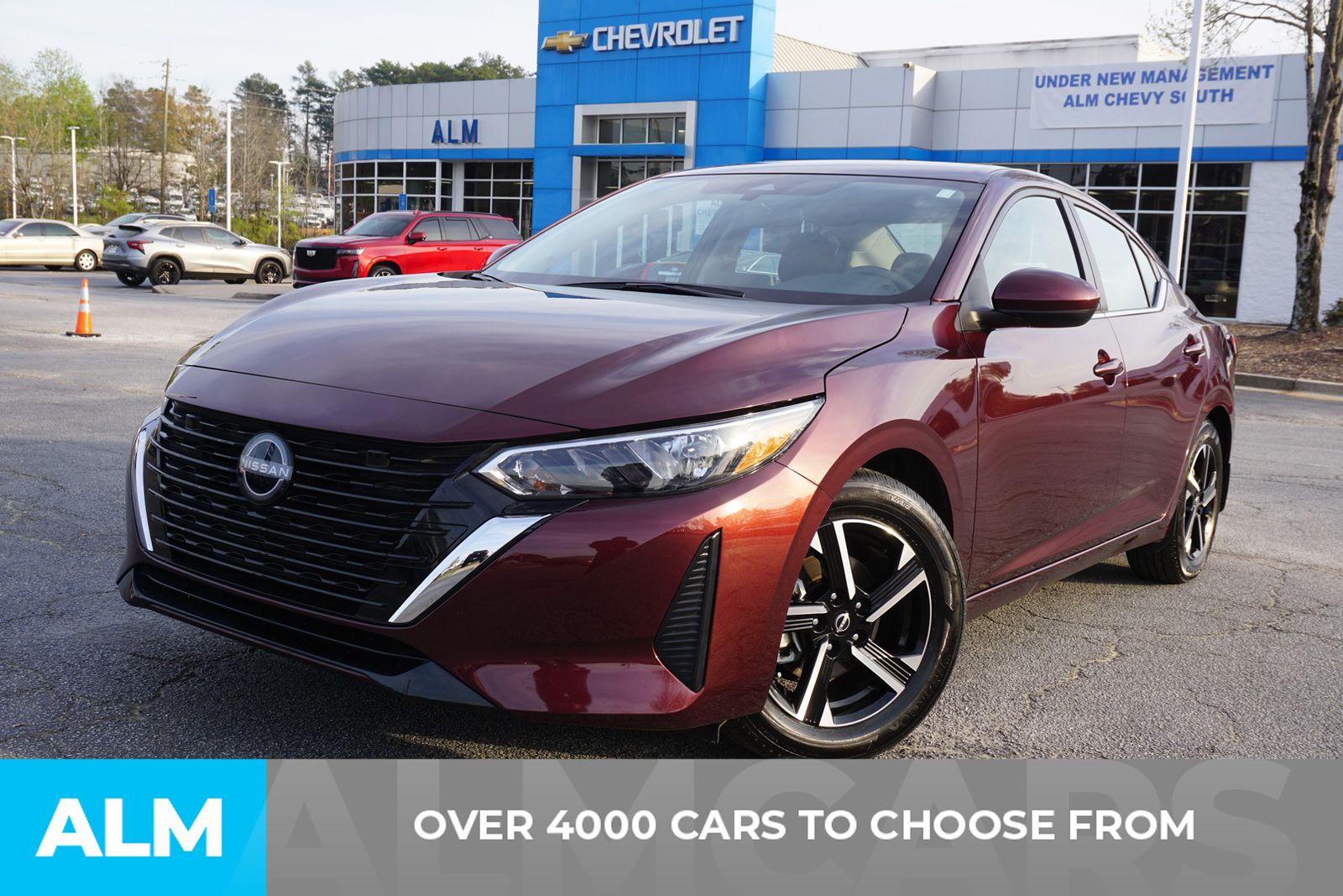 Used 2025 Red Nissan SV image 3