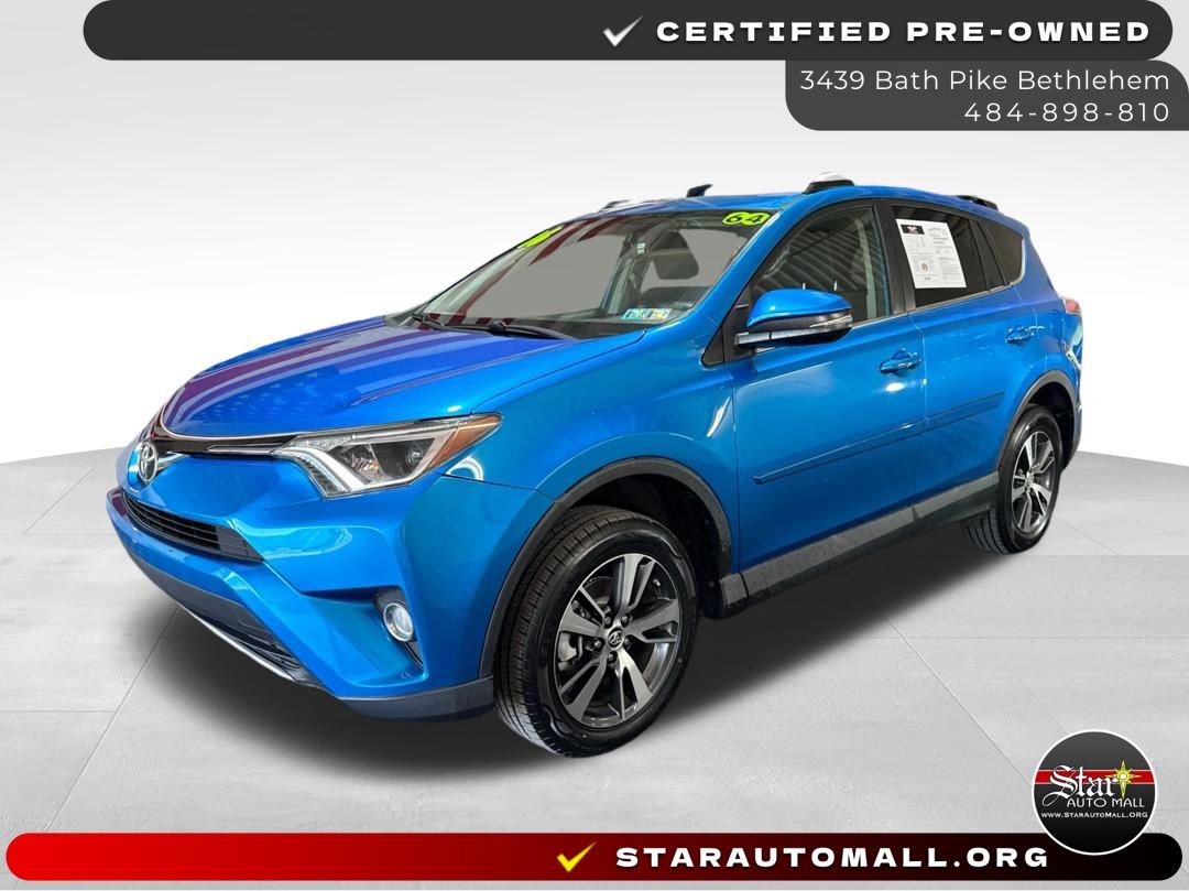 Electric Storm Blue 2016 Toyota RAV4 SUV / Crossover All-Wheel Drive 6-Speed Automatic