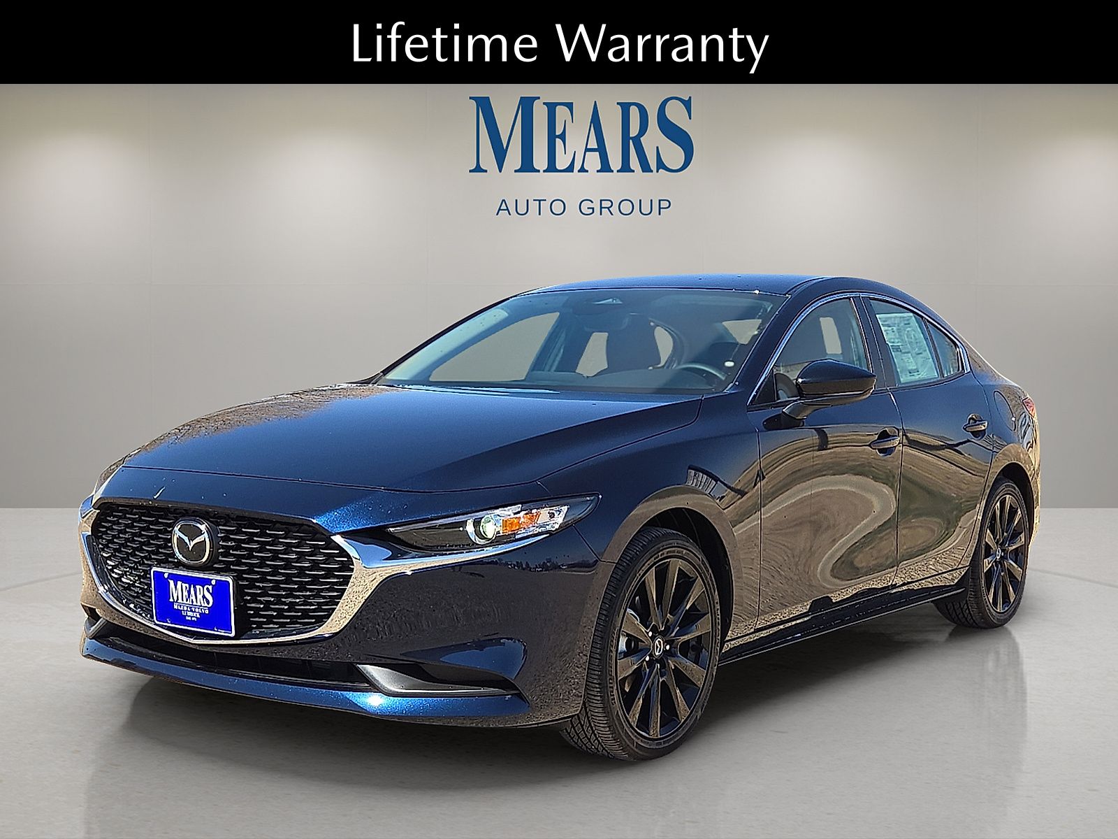 Deep Crystal Blue Mica 2026 Mazda MAZDA3 Sedan Front-Wheel Drive 6-Speed Automatic