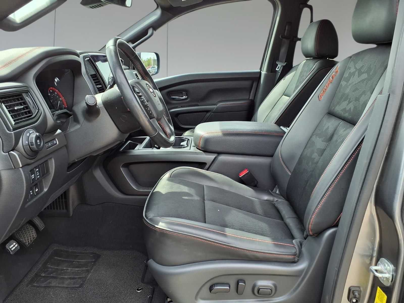 2023 Nissan Titan PRO-4X Gray at Bayshore Chrysler Jeep Dodge Ram