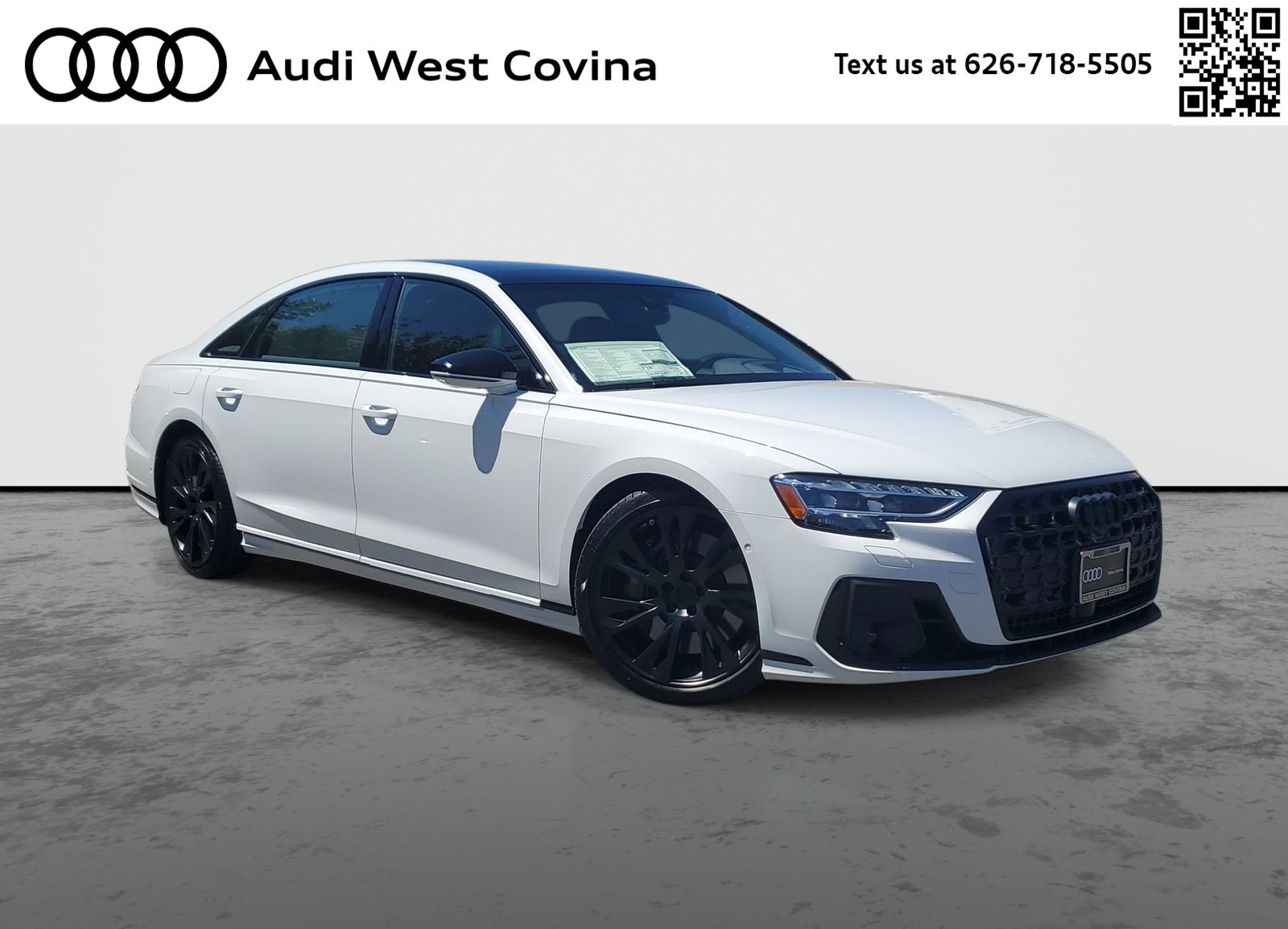 White 2026 Audi S8 Sedan All-Wheel Drive 8-Speed Automatic