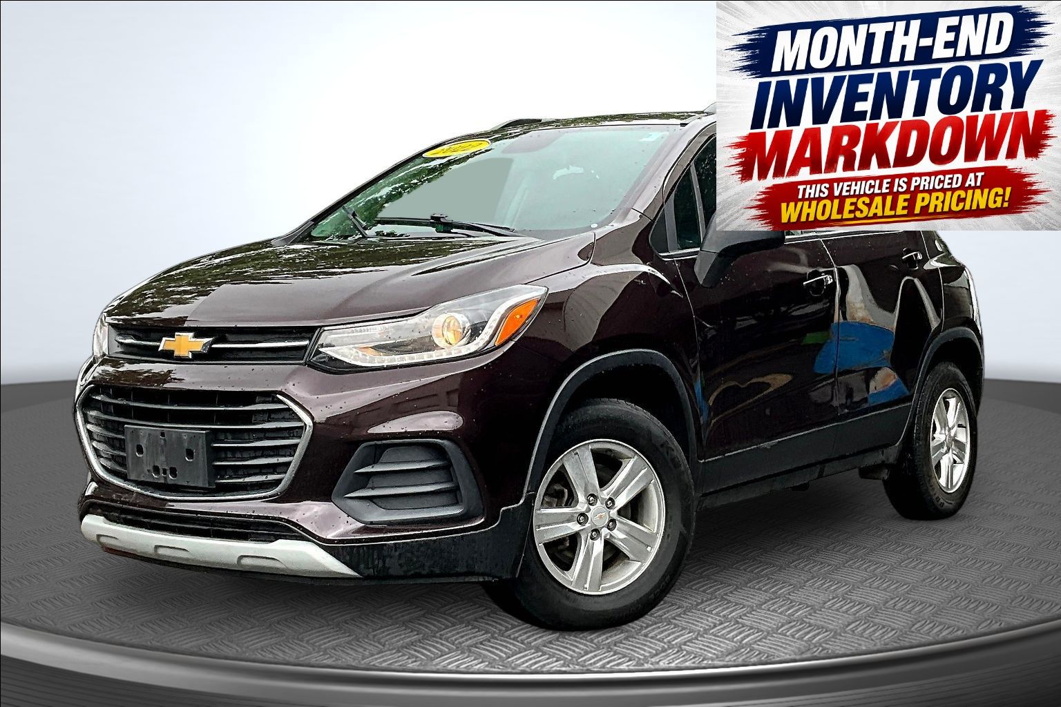 Black Cherry Metallic 2022 Chevrolet Trax SUV / Crossover All-Wheel Drive 6-Speed Automatic