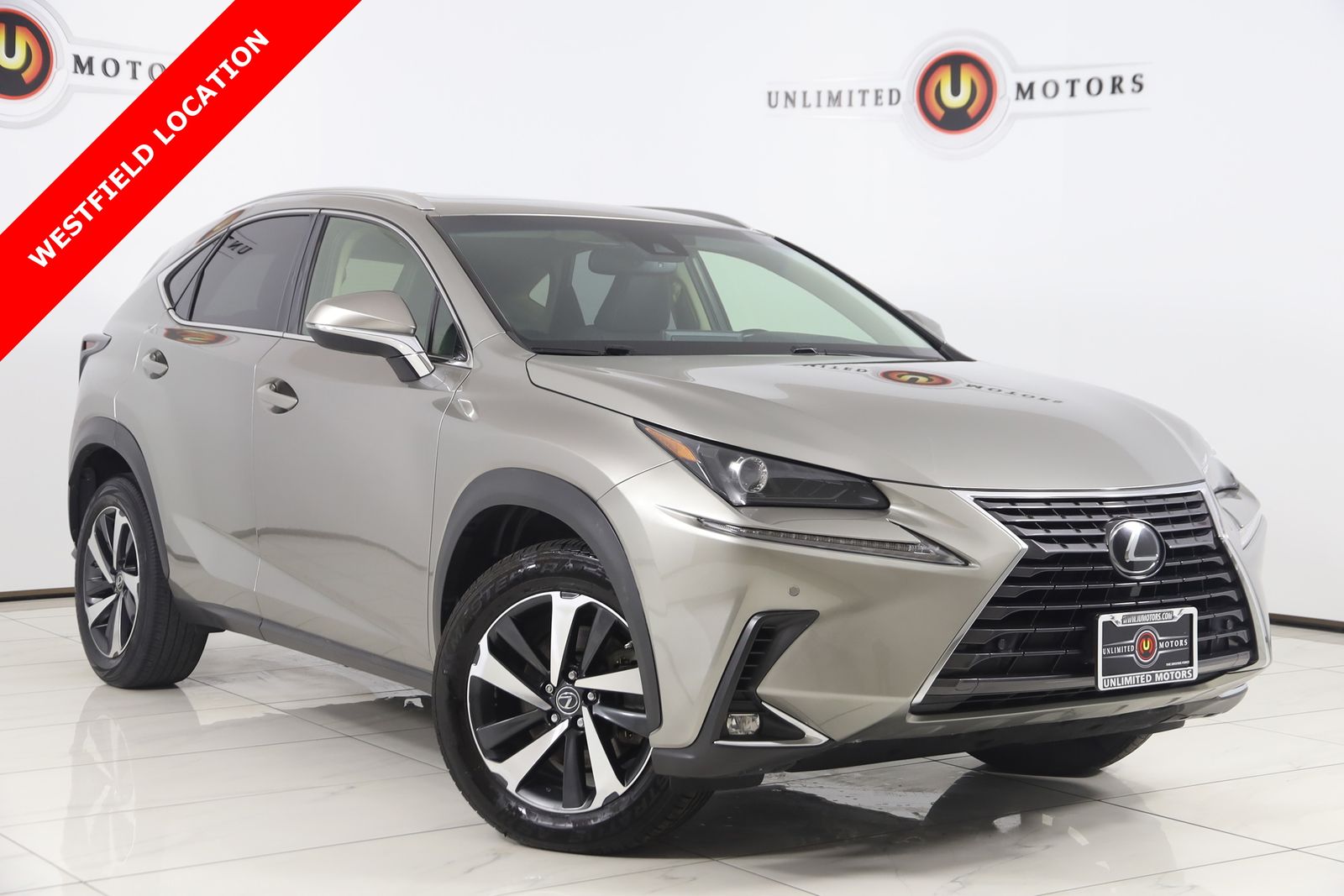 Silver 2021 Lexus NX 300 AWD SUV / Crossover All-Wheel Drive 6-Speed Automatic