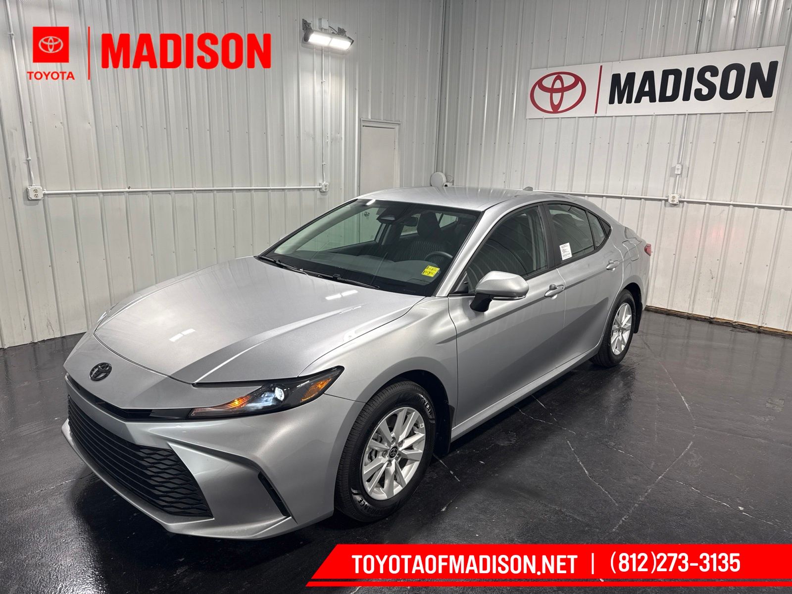 Celestial Silver Metallic 2026 Toyota Camry Sedan All-Wheel Drive Continuously Variable Transmission