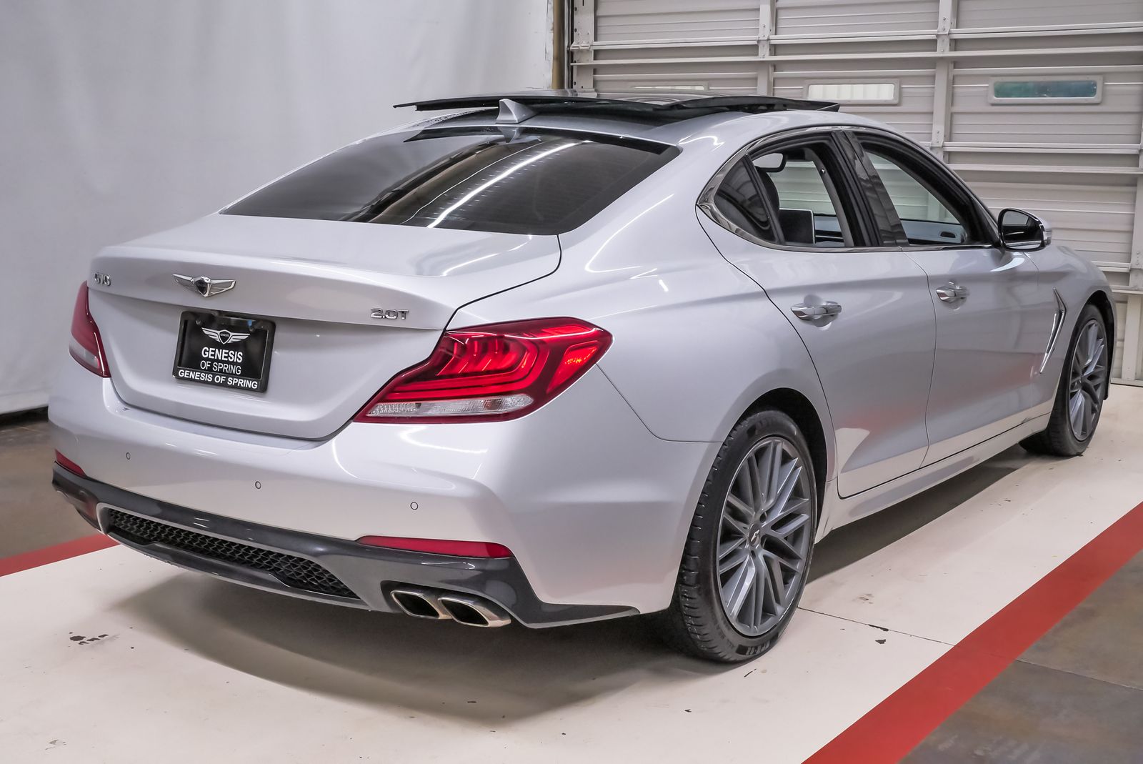 2019 Genesis G70 2.0T Advanced Silver at Autostrade