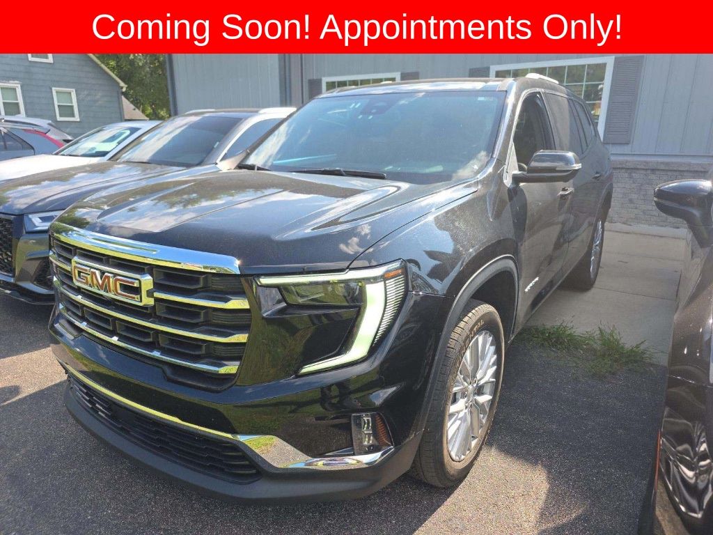 Black (Ebony Twilight Metallic) 2024 GMC Acadia SUV / Crossover Four-Wheel Drive 8-Speed Automatic