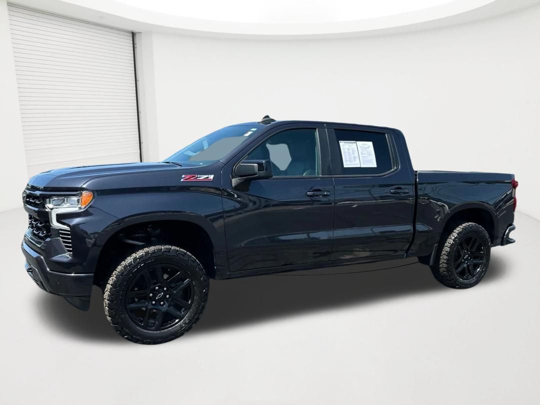 Dark Ash Metallic 2022 Chevrolet Silverado 1500 Pickup Truck Four-Wheel Drive Automatic