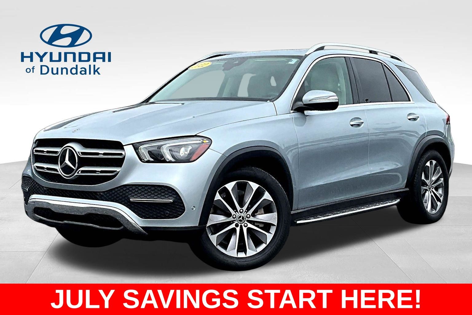 Silver 2022 Mercedes-Benz GLE SUV / Crossover Rear-Wheel Drive 9-Speed Automatic