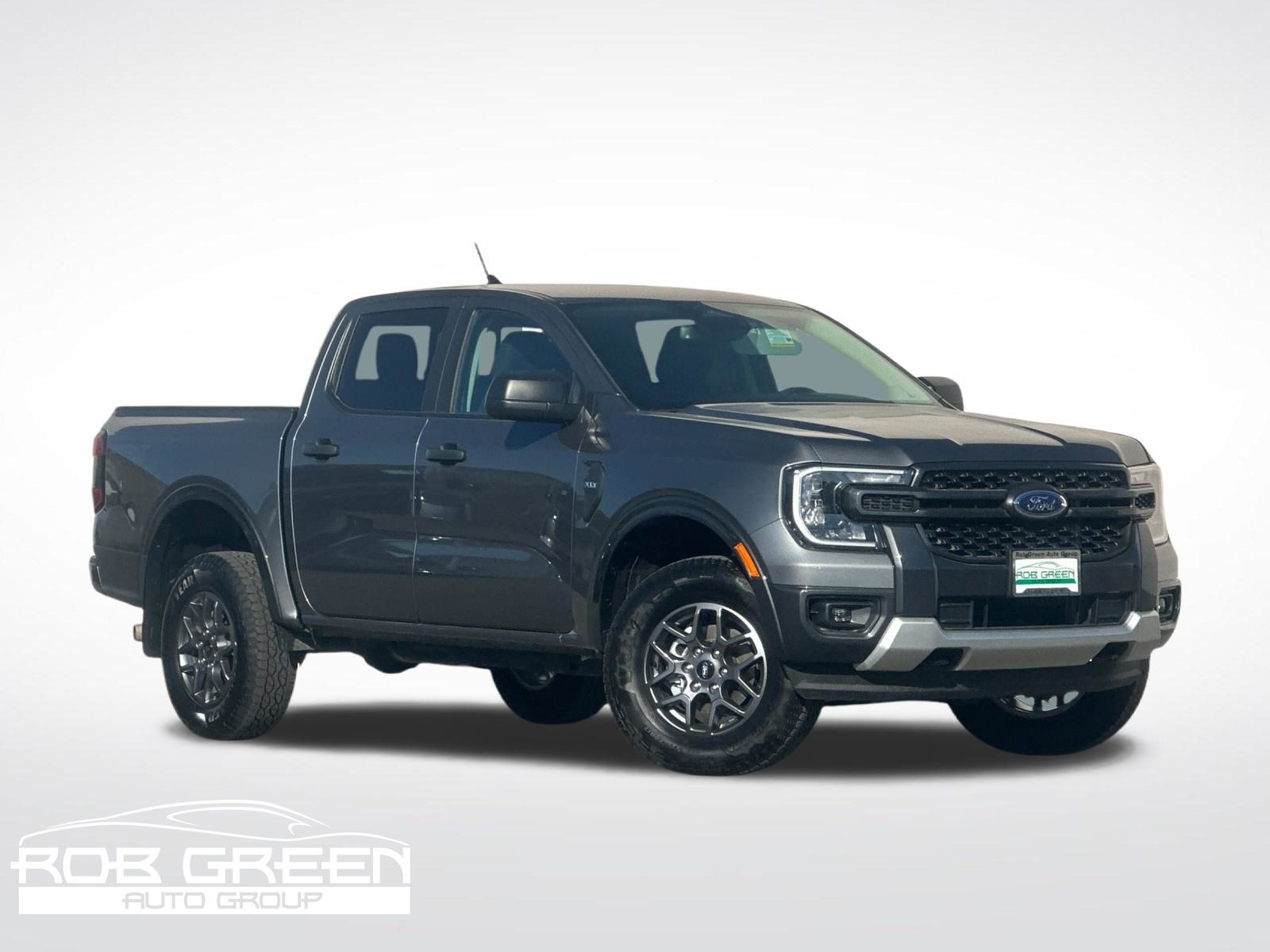 Gray Metallic 2024 Ford Ranger Pickup Truck Four-Wheel Drive Automatic