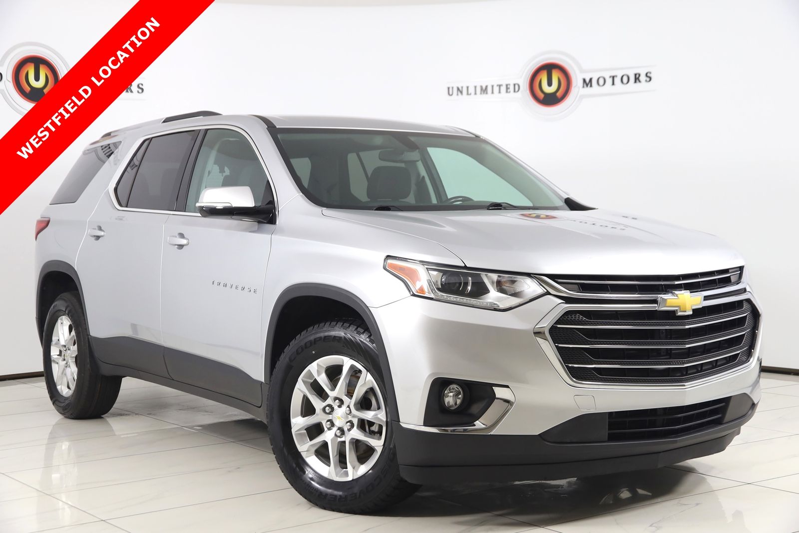 Silver Ice Metallic 2018 Chevrolet Traverse LT Cloth FWD SUV / Crossover Front-Wheel Drive 9-Speed Automatic