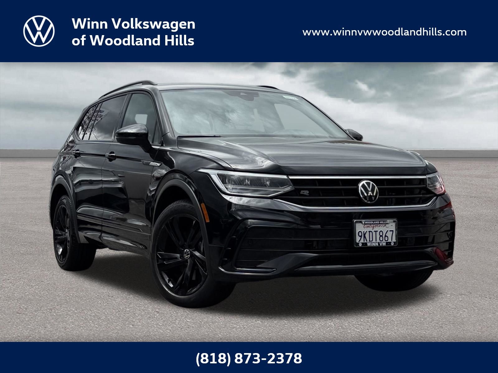 2024 Volkswagen Tiguan 2.0T SE R-Line Black
