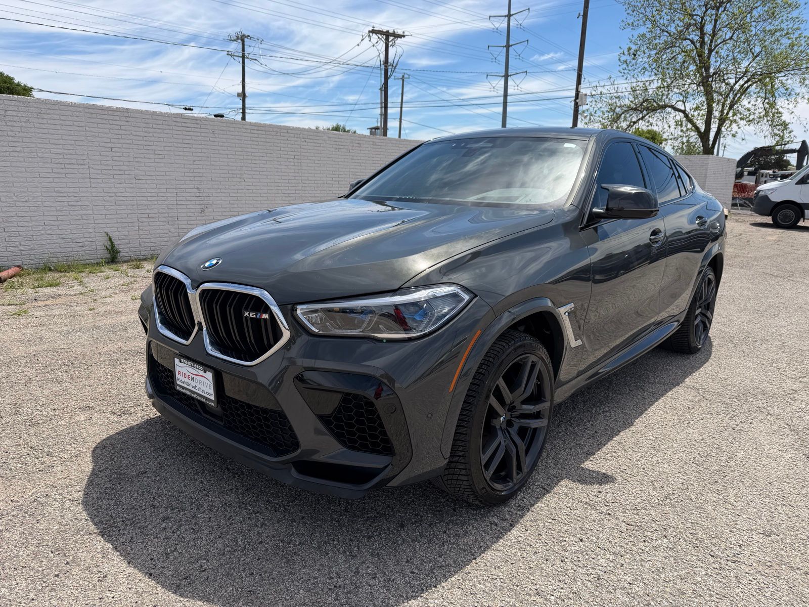 Dravit Gray Metallic 2022 BMW X6 M AWD SUV / Crossover All-Wheel Drive Automatic