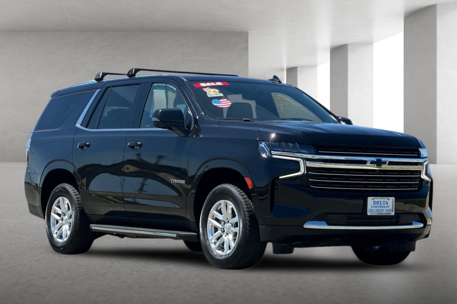 Black 2022 Chevrolet Tahoe LT 4WD SUV / Crossover Four-Wheel Drive 