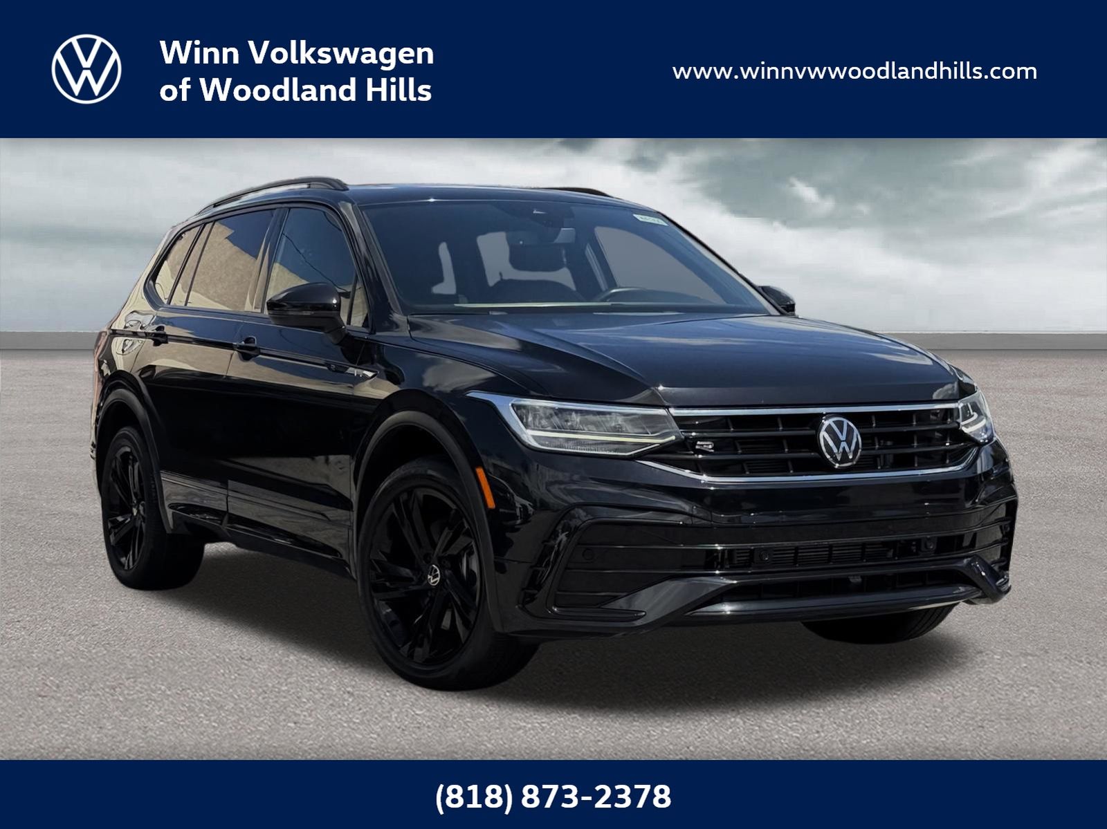 2023 Volkswagen Tiguan 2.0T SE R-Line Black