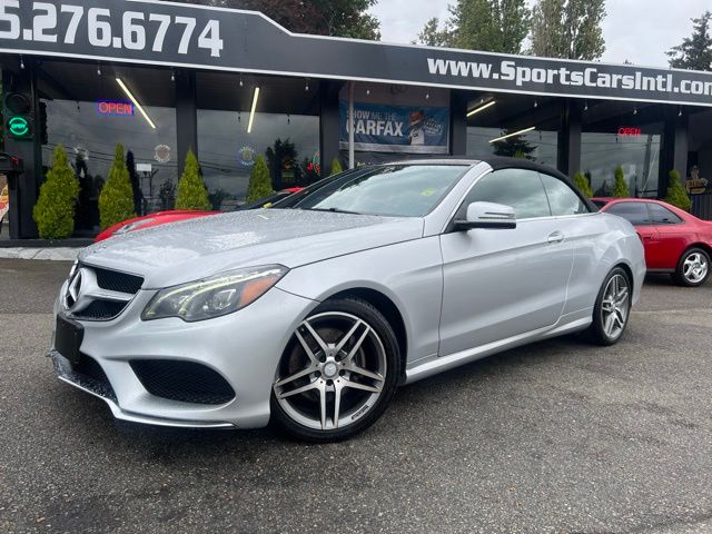Silver 2016 Mercedes-Benz E-Class E 400 Cabriolet Convertible Rear-Wheel Drive 7-Speed Automatic