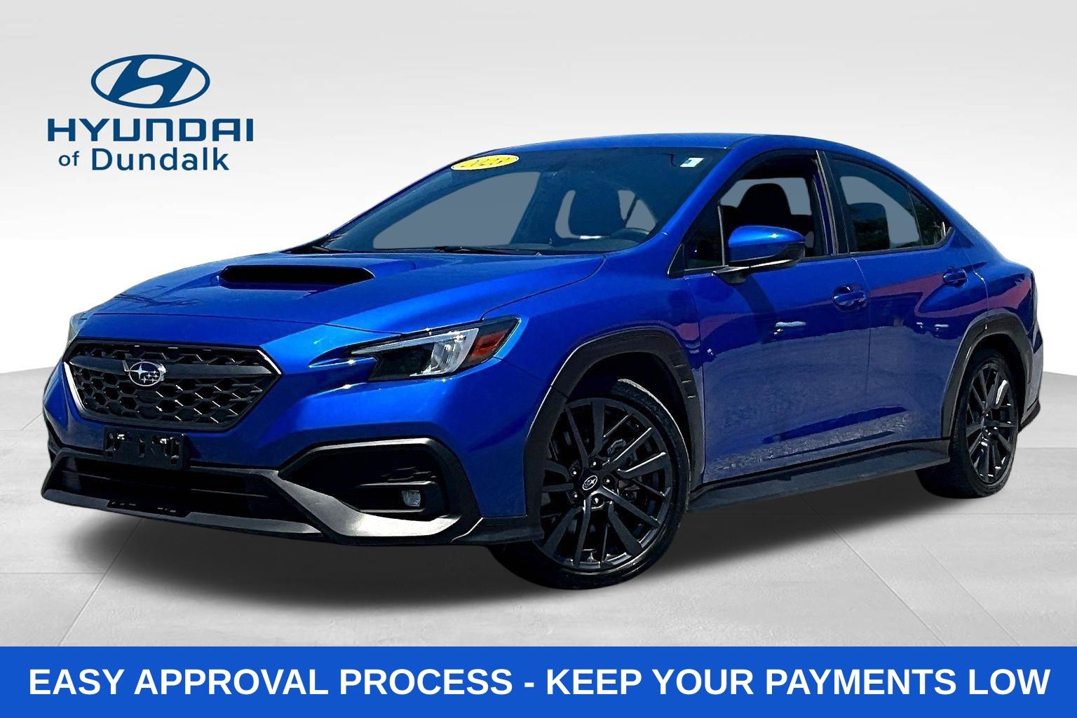 WR Blue Pearl 2023 Subaru WRX Premium AWD Sedan All-Wheel Drive 6-Speed Manual