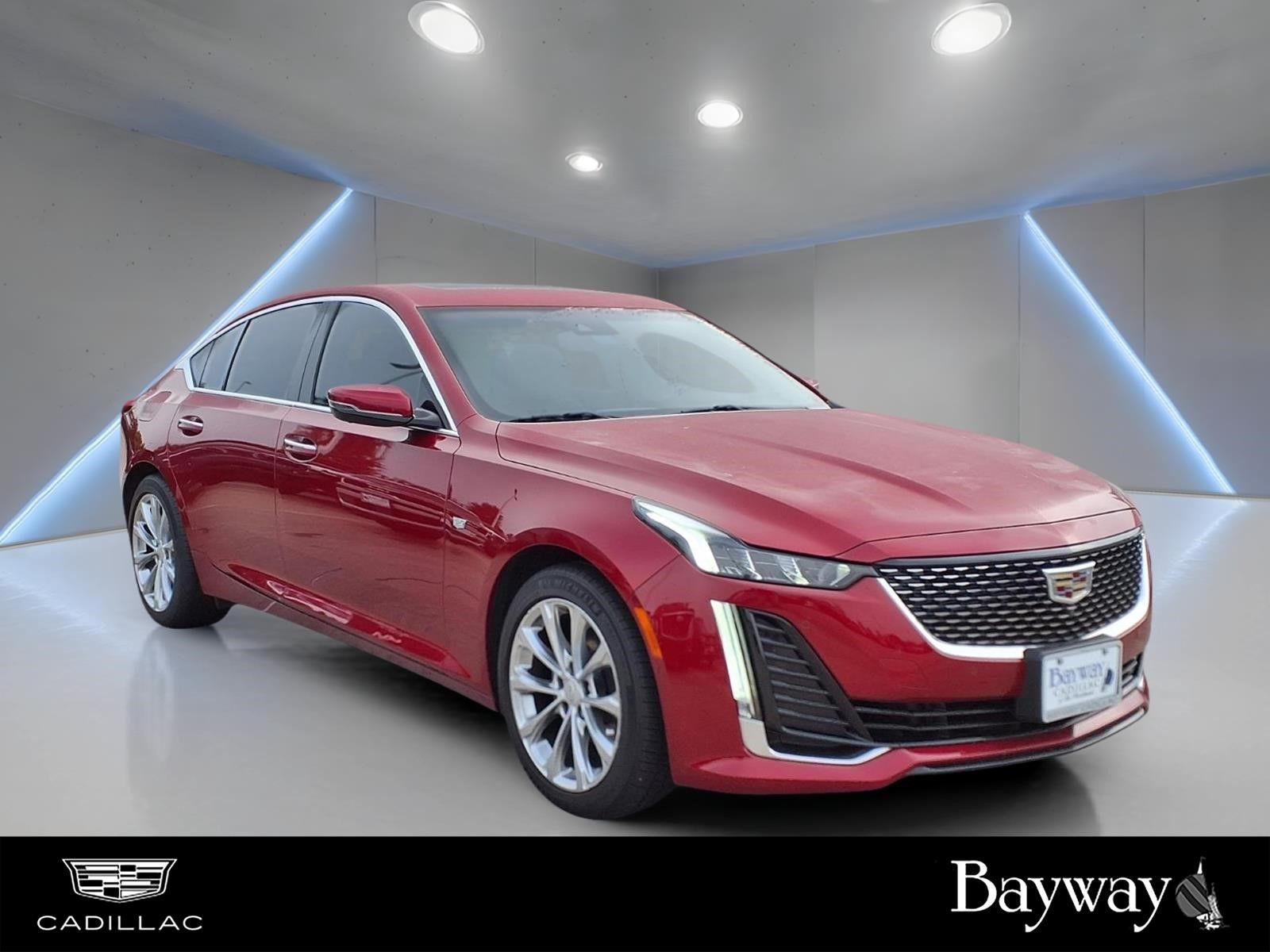 2022 Cadillac CT5 Premium Luxury Red at Tom Peacock Cadillac
