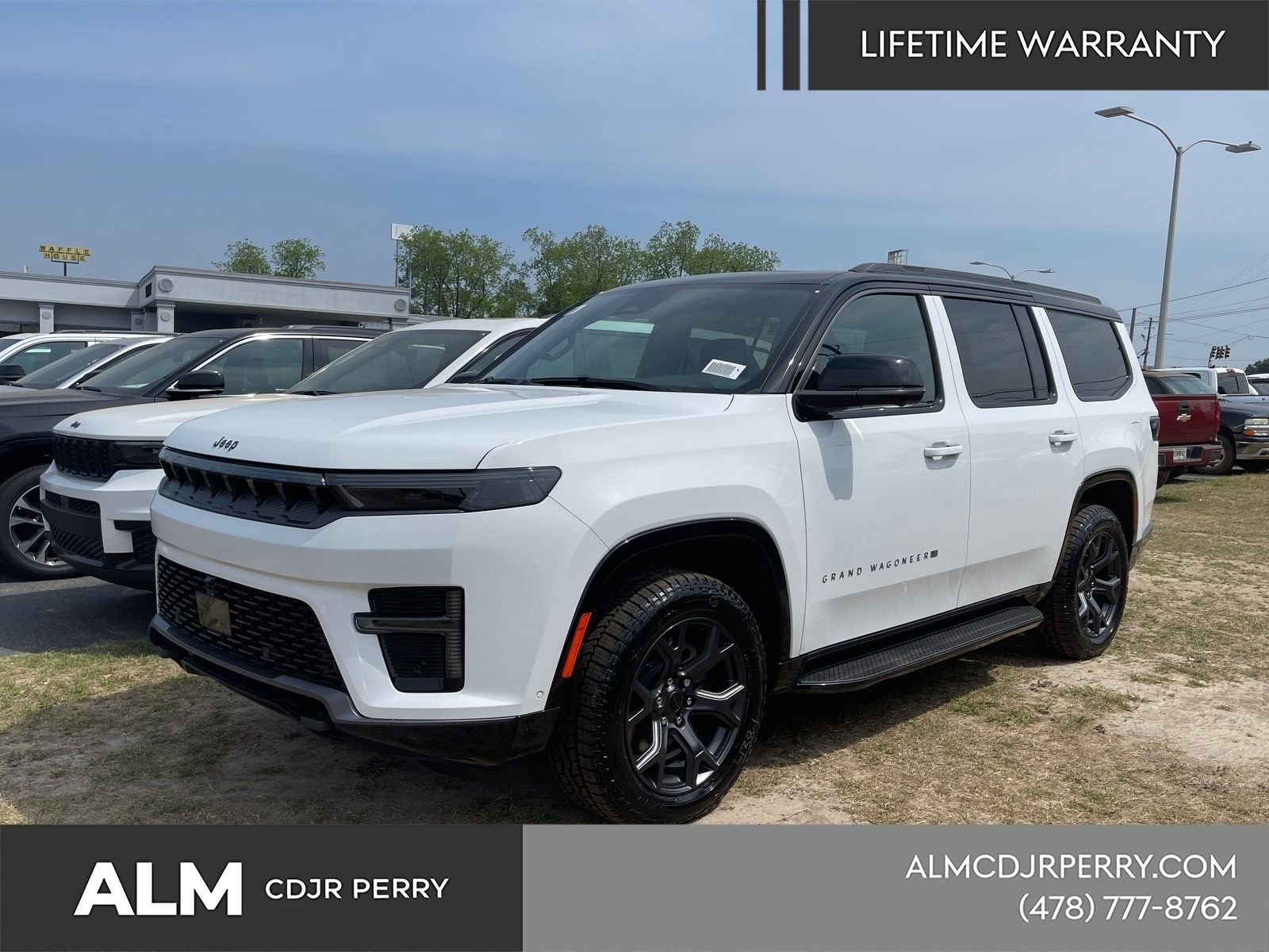 Bright White Clearcoat 2026 Jeep Grand Wagoneer Upland 4WD SUV / Crossover Four-Wheel Drive 8-Speed Automatic
