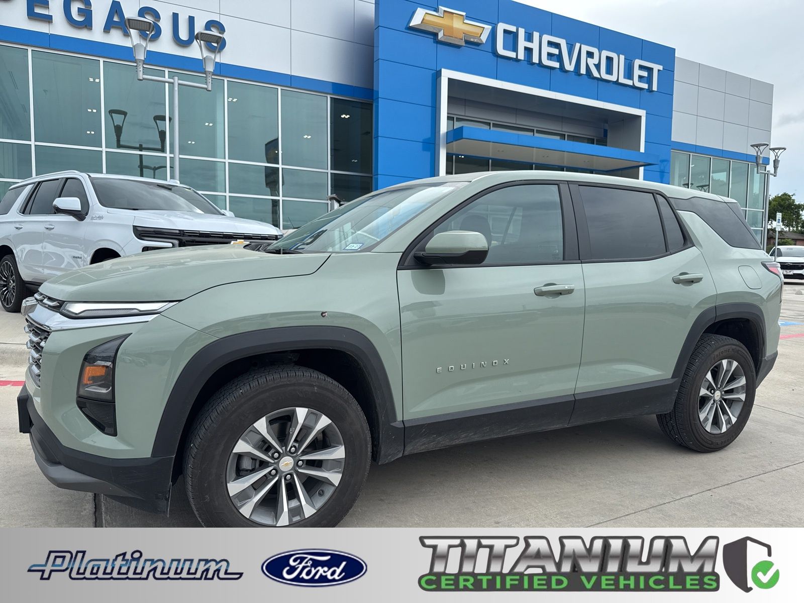 Cacti Green 2025 Chevrolet Equinox LT FWD SUV / Crossover Front-Wheel Drive Continuously Variable Transmission