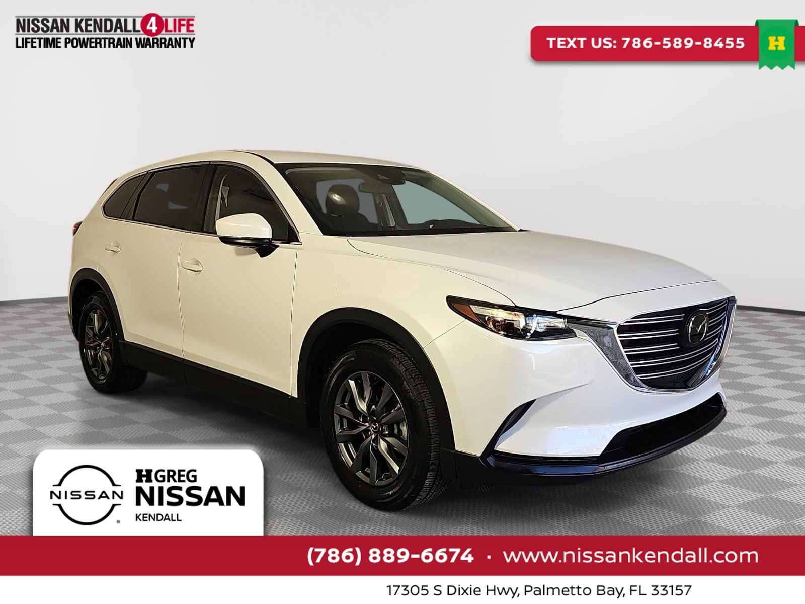 Snowflake White Pearl Mica 2022 Mazda CX-9 SUV / Crossover All-Wheel Drive 6-Speed Automatic