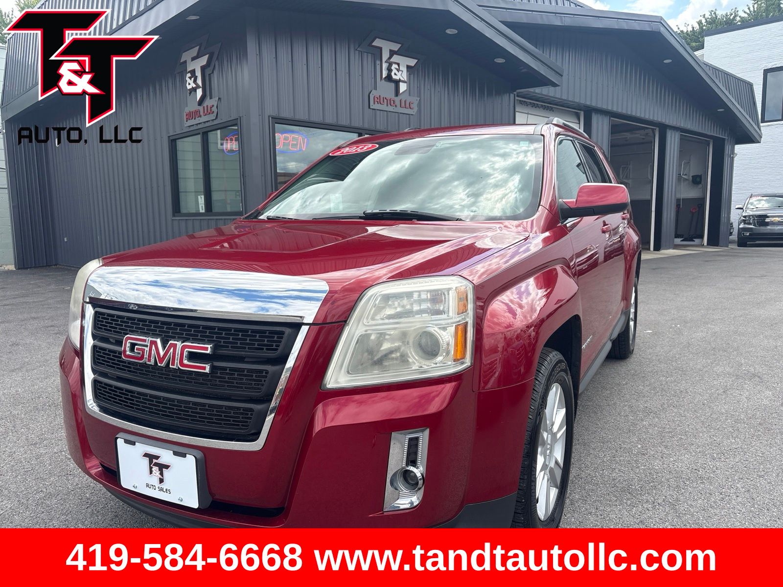 Crystal Red Tintcoat 2013 GMC Terrain SUV / Crossover Front-Wheel Drive 6-Speed Automatic