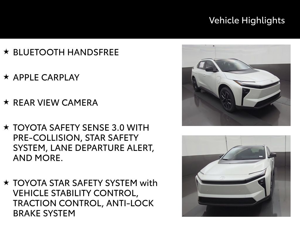 New 2026 Toyota bZ SUV