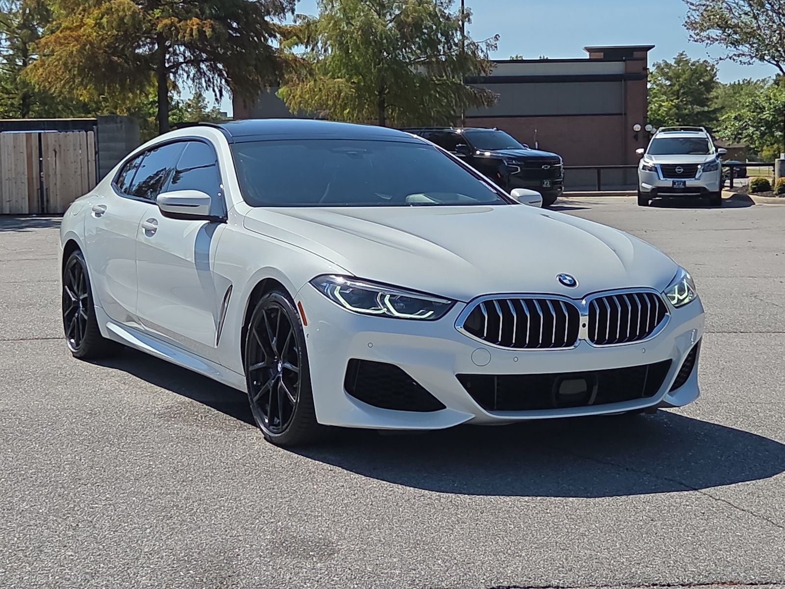 Mineral White Metallic 2022 BMW 8 Series Coupe All-Wheel Drive 8-Speed Automatic