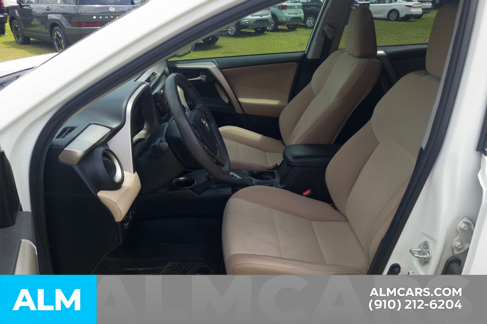 Used 2015 Super White Toyota XLE image 7