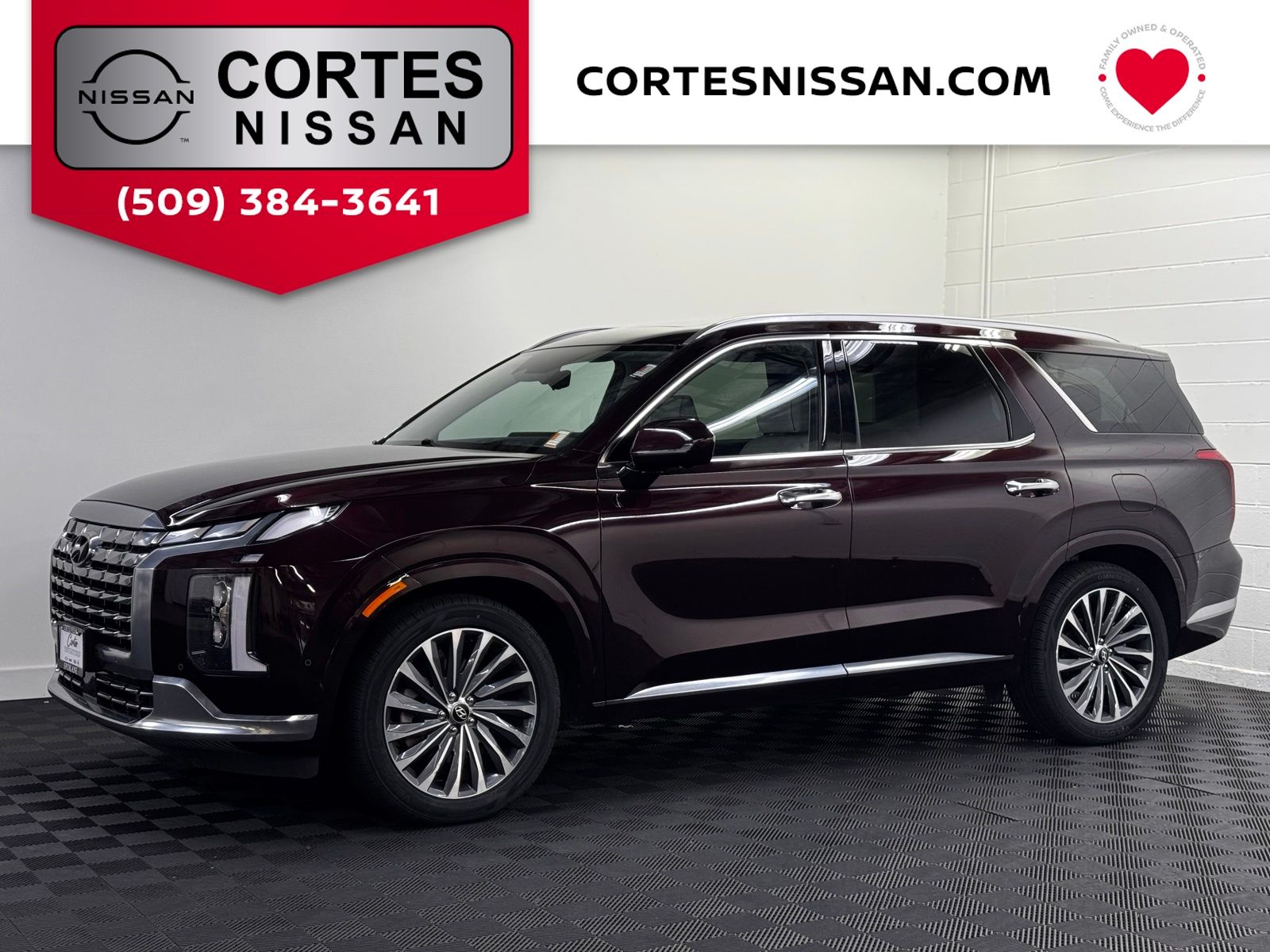 Red (Sierra Burgundy) 2024 Hyundai Palisade SUV / Crossover All-Wheel Drive 8-Speed Automatic