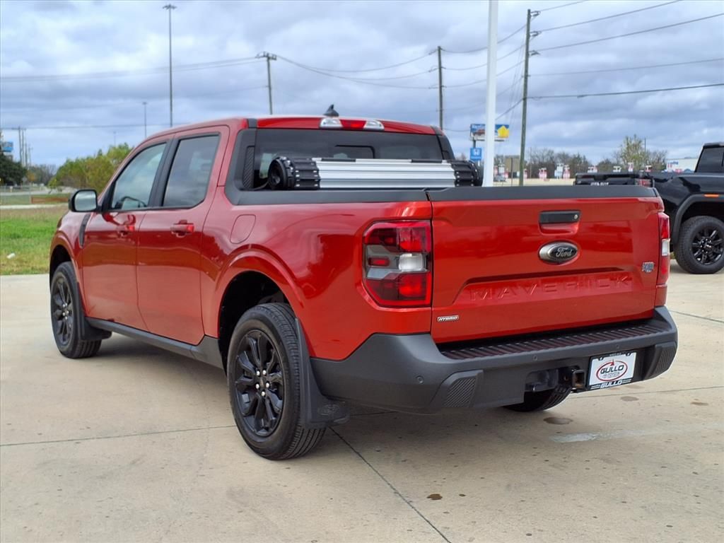 2024 Ford Maverick Lariat Red at Don McGill Toyota