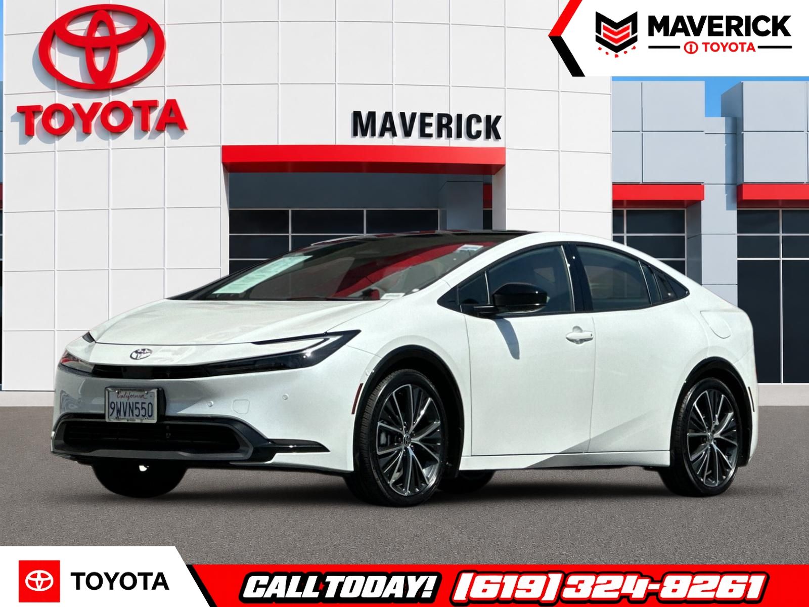Pearl 2026 Toyota Prius Limited FWD Hatchback Front-Wheel Drive Continuously Variable Transmission