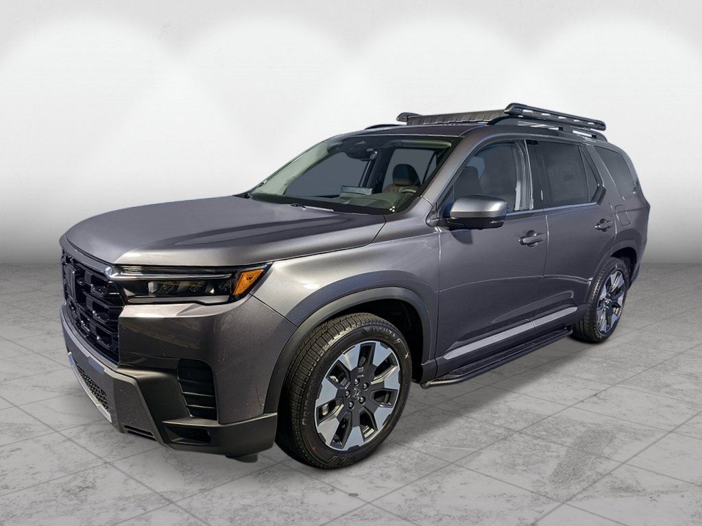 Gray (Modern Steel Metallic) 2026 Honda Pilot SUV / Crossover All-Wheel Drive Automatic