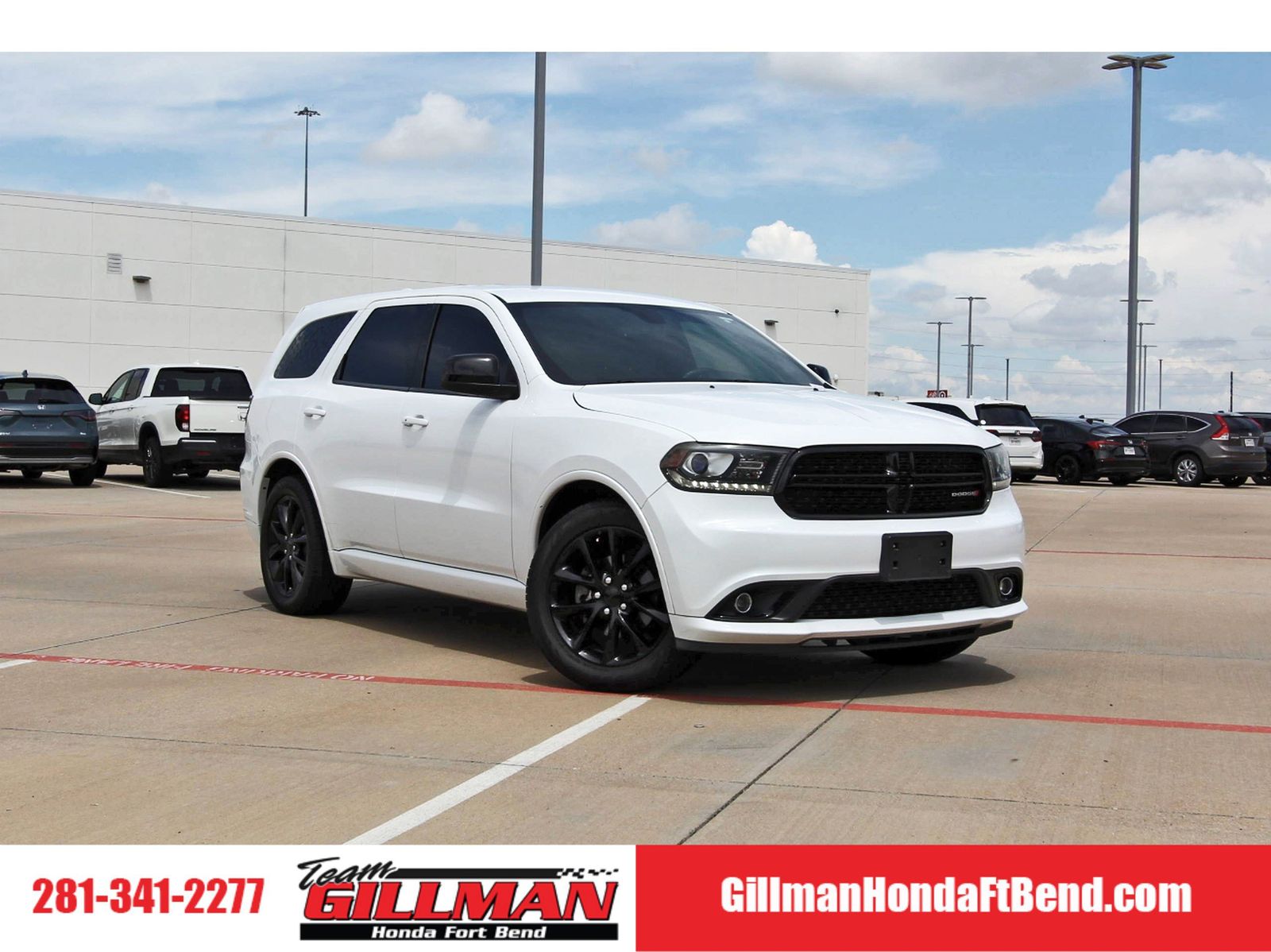 White Knuckle Clearcoat 2018 Dodge Durango SUV / Crossover Rear-Wheel Drive 8-Speed Automatic