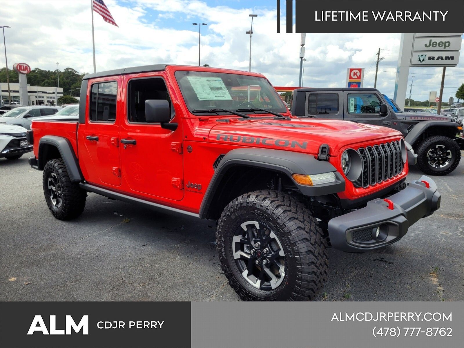 New 2025 Firecracker Red Clear-Coat Exterior Paint Jeep Rubicon image 18