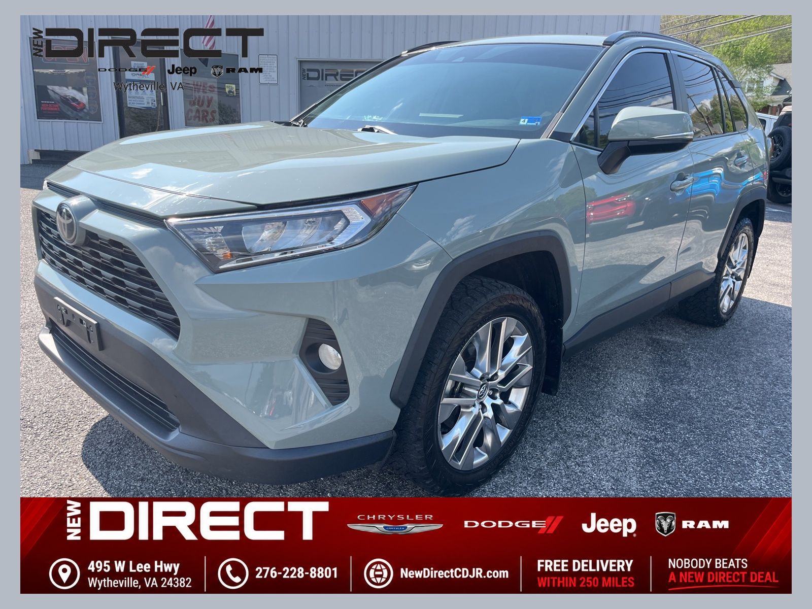 Lunar 2021 Toyota RAV4 SUV / Crossover All-Wheel Drive 8-Speed Automatic