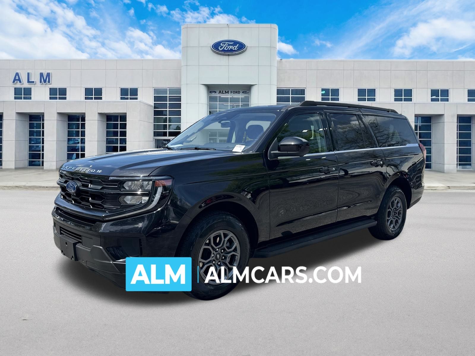 Agate Black Metallic 2025 Ford Expedition SUV / Crossover Four-Wheel Drive Automatic