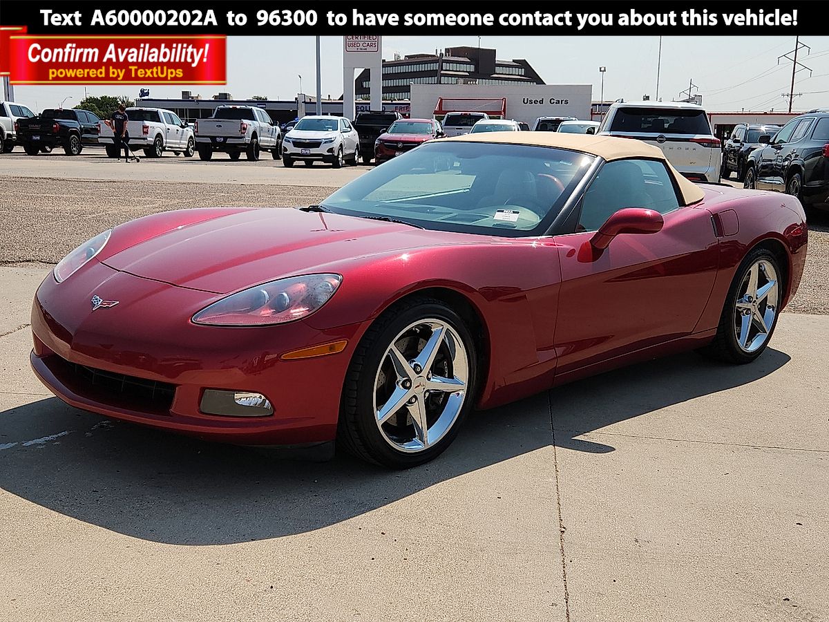 2012 Chevrolet Corvette 3LT Convertible RWD