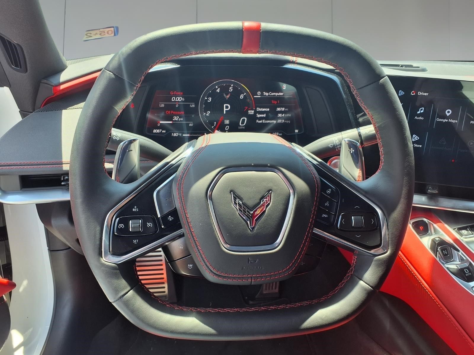 2025 Chevrolet Corvette Stingray White at DeMontrond Gulf Freeway