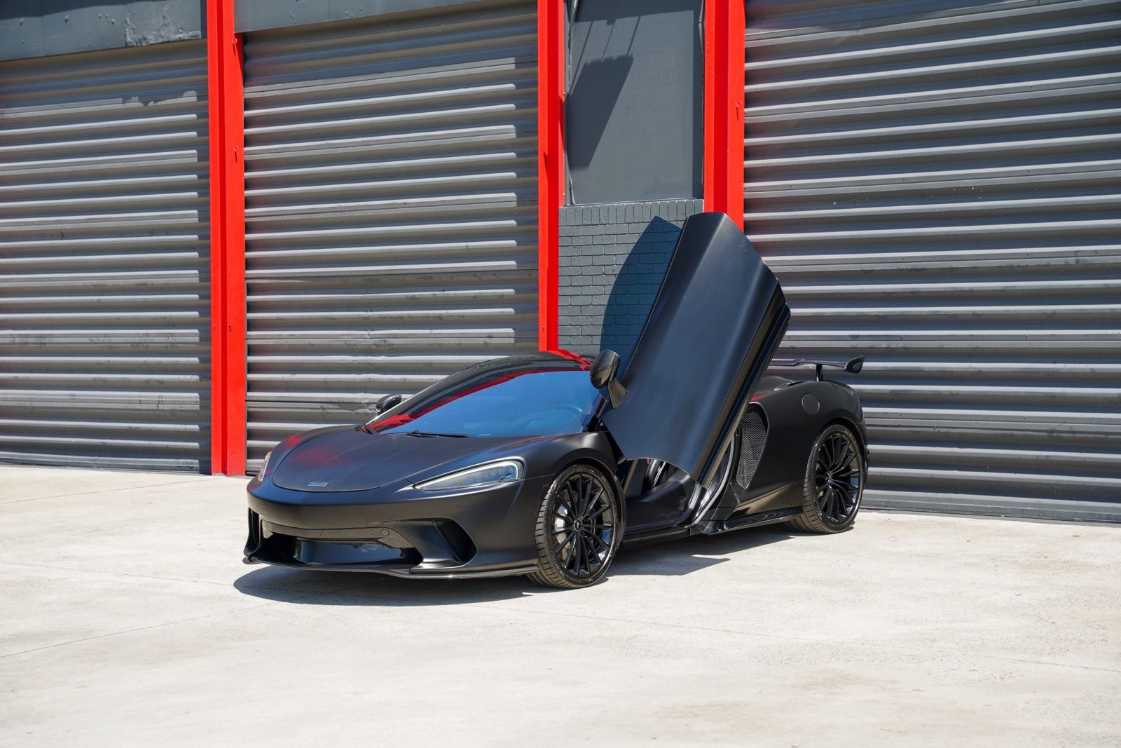 Gray 2020 McLaren GT Coupe Rear-Wheel Drive 7-Speed Automatic