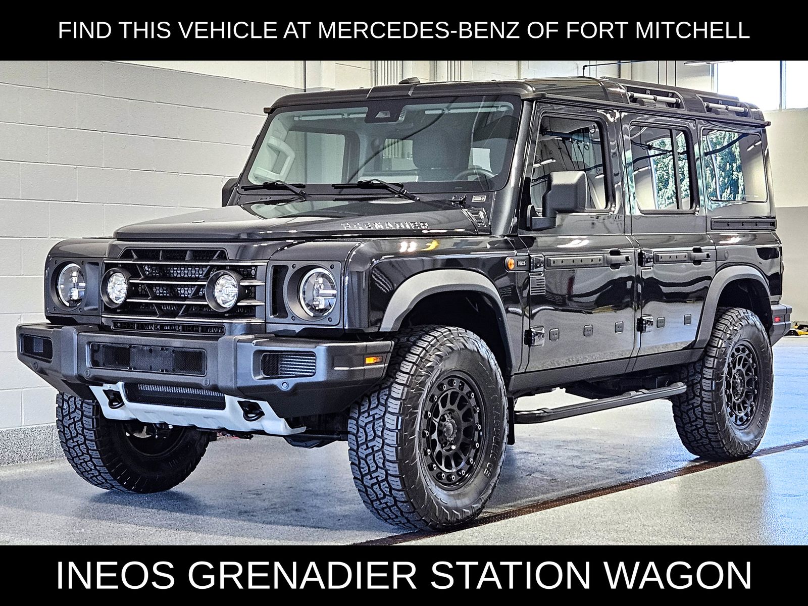Inky Black 2024 Ineos Grenadier SUV / Crossover Four-Wheel Drive 8-Speed Automatic