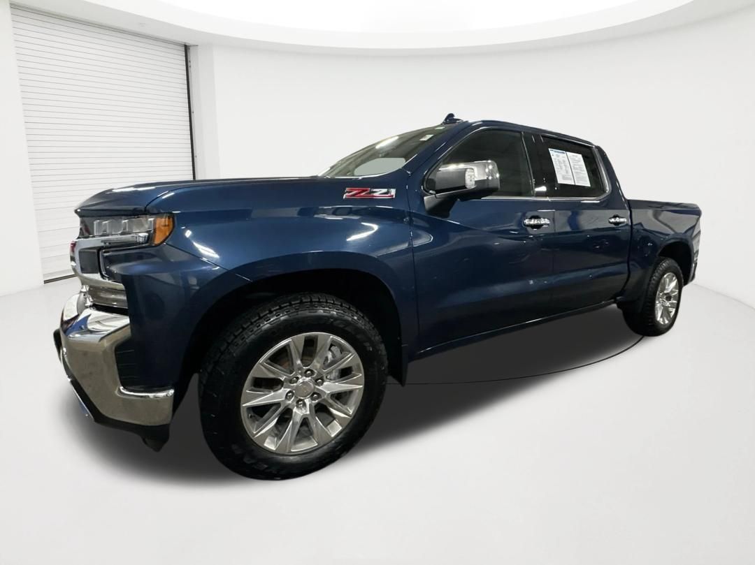 Northsky Blue Metallic 2022 Chevrolet Silverado 1500 Pickup Truck Four-Wheel Drive 8-Speed Automatic
