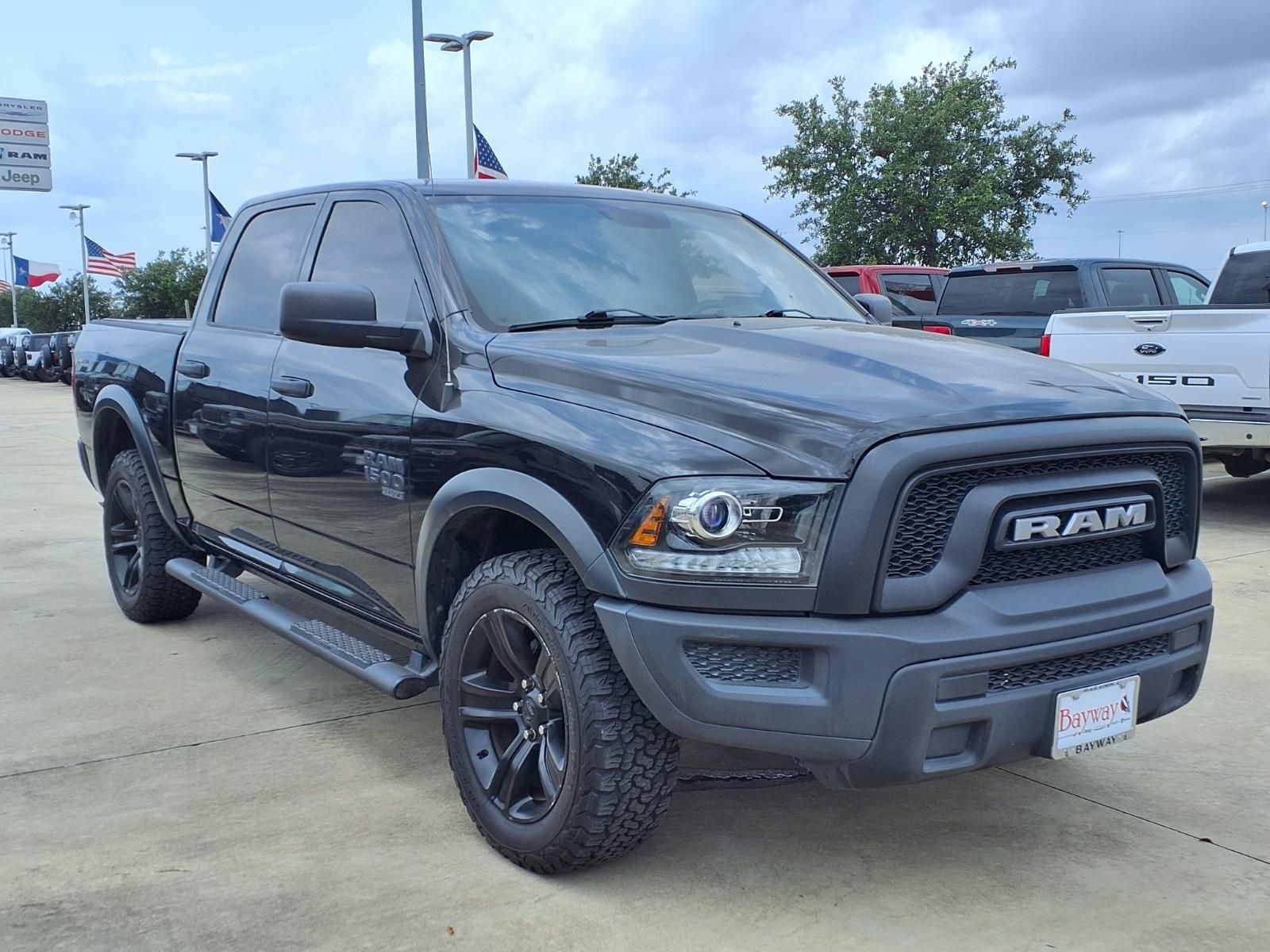 2022 Ram 1500 Classic Warlock Black at Victoria Chrysler Dodge Jeep Ram