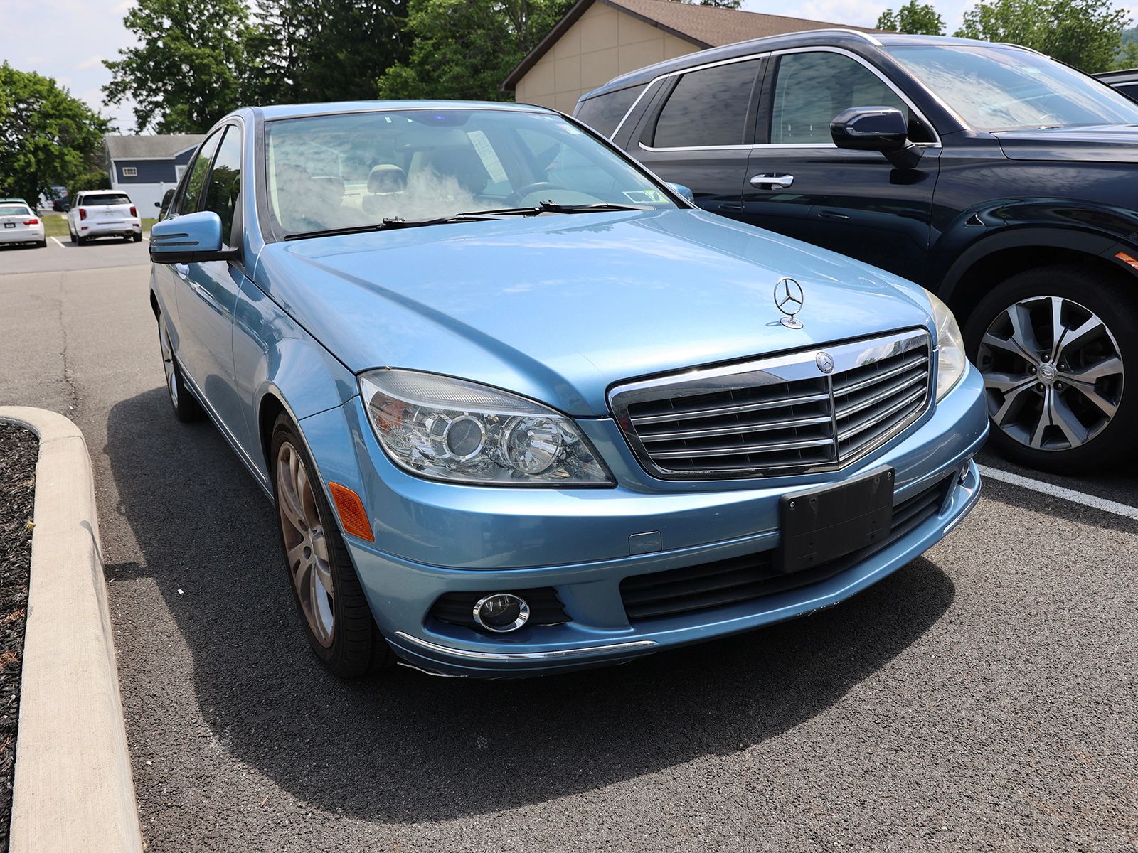 Blue 2011 Mercedes-Benz C-Class Sedan 7-Speed Automatic