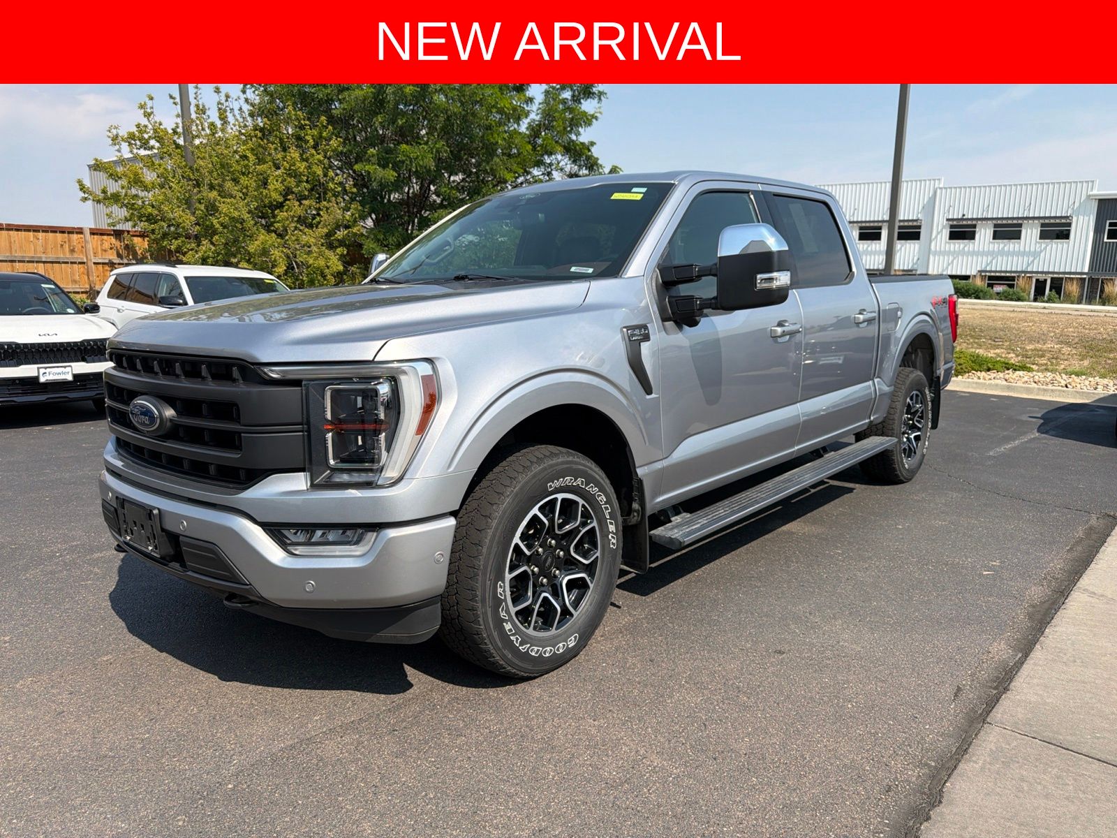 Silver Metallic 2021 Ford F-150 Pickup Truck Four-Wheel Drive Automatic